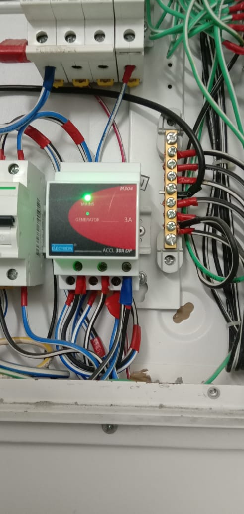Electrical and plumbing work